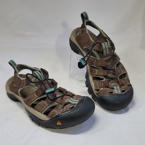 KEEN Newport H2 Womens size 6.5 Waterproof Durable adventure Brown Blue